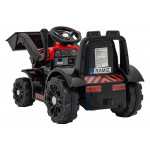 Elektrický traktor s lyžicou G320 - červený